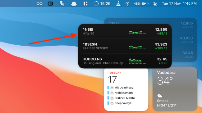 如何给 Mac 添加、自定义小部件 如何给 Mac 添加、自定义小部件