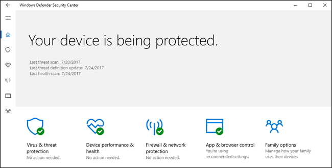 Windows10 的最佳杀毒软件，Windows Defender 是否够用了