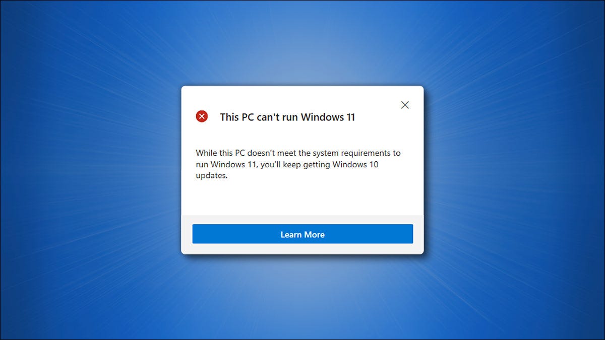 如何修复“此电脑无法运行 Windows 11”