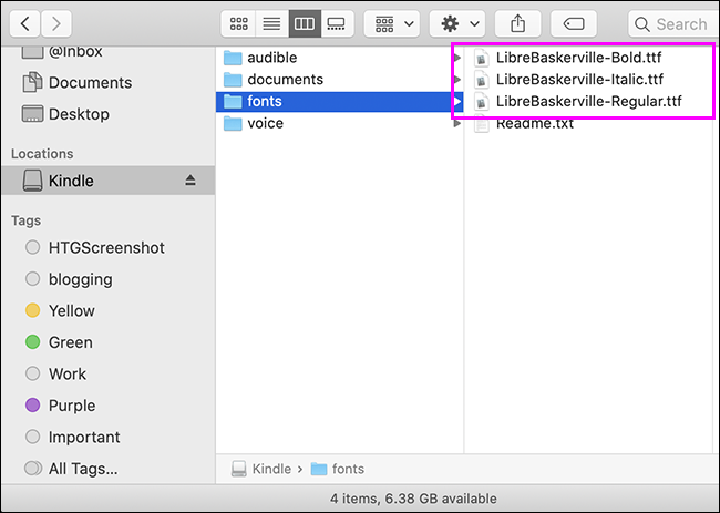 如何在 Kindle 上安装自定义字体