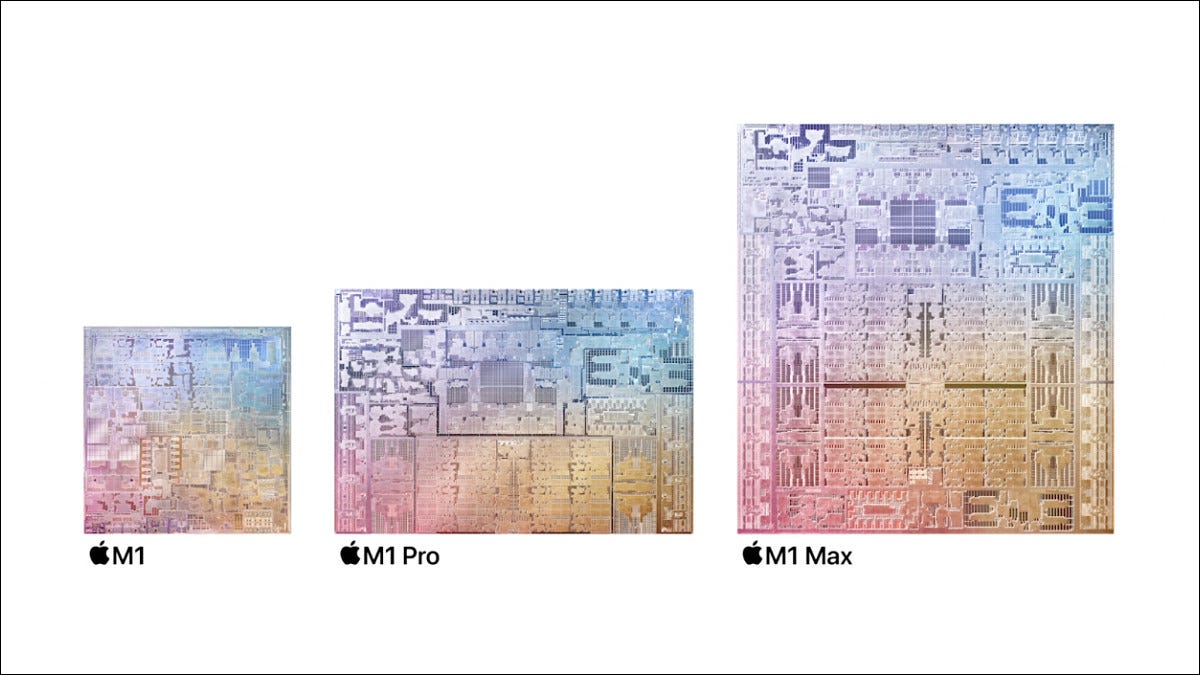 Apple 的 M1、M1 Pro 和 M1 Max 之间有什么区别？